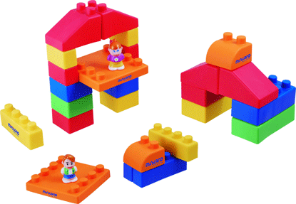 GUMMI BLOCKS 19 PCS. ESTUCHE