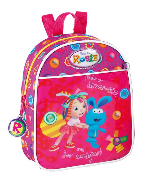 MINI MOCHILA INFANTIL 18 CM TODO ES ROSIE