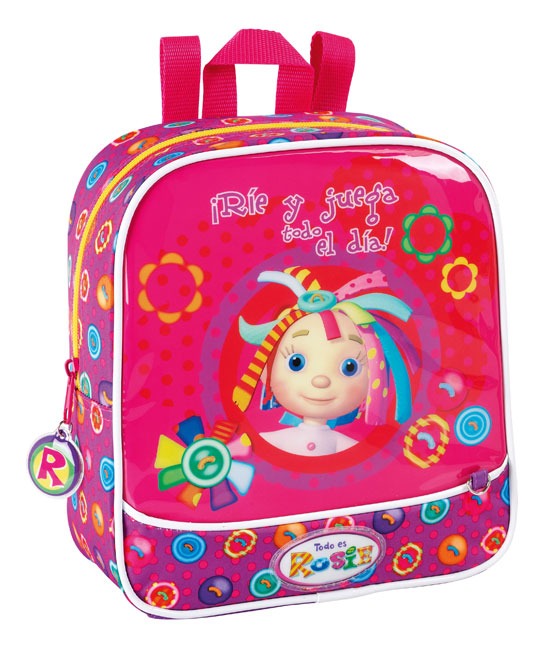 MOCHILA GUARDERÍA 22 CM TODO ES ROSIE