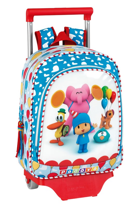 MOCHILA INFANTIL CON RUEDAS POCOYO