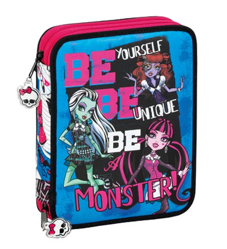 PLUMIER DOBLE GRANDE 55 PIEZAS MONSTER HIGH