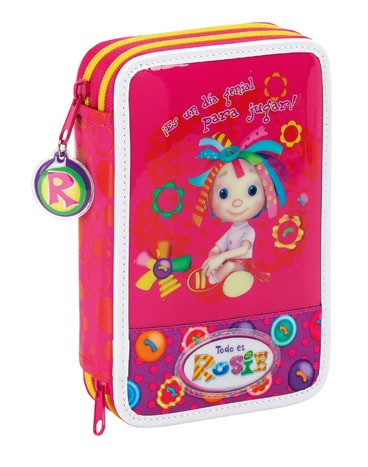 PLUMIER DOBLE PEQUEÑO TODO ES ROSIE