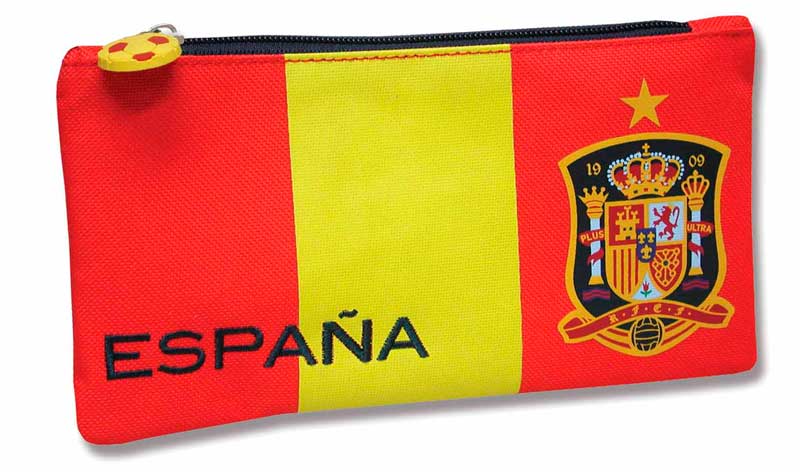 PORTATODO PLANO BORDADO SELECCIÒN ESPAÑOLA PRODUCTO OFICIAL