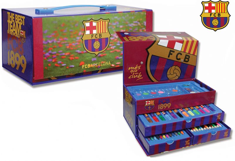 SET DE DIBUJO FC BARCELONA