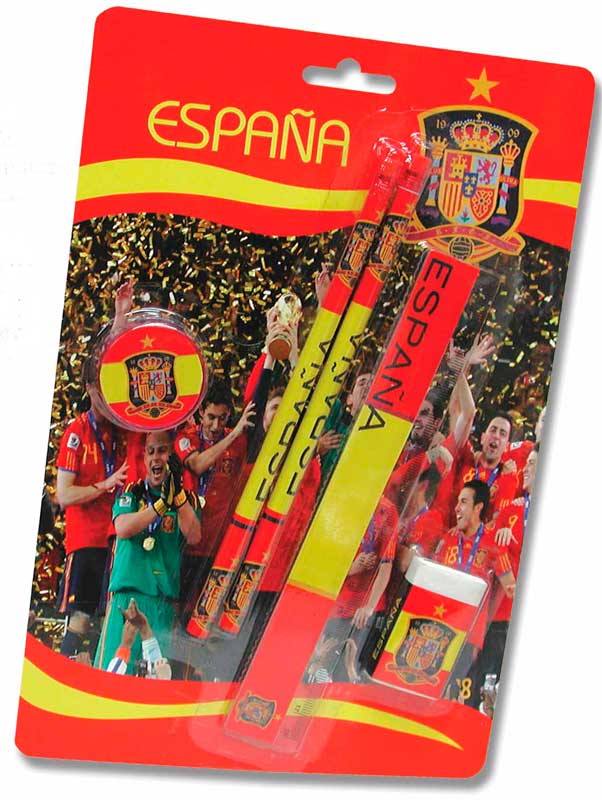 SET DE GOMA, SACAPUNTAS, REGLA Y DOS LAPICES