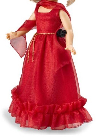 Vestido rojo 45 aniversario