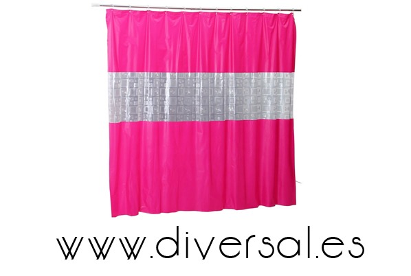 CORTINA BAÑO PVC