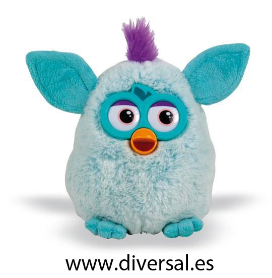 FURBY 14 CM FASE 2 AZUL Y BLANCO