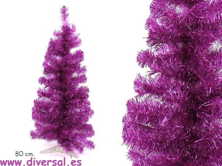 ARBOL ESPUMILLÓN ROSA 80 CM