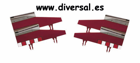 Borde cierre con valla (2+2)