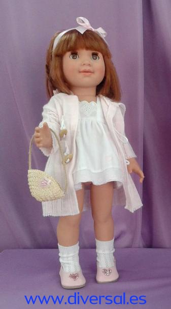 CAROLINA ABRIGO PUNTO ROSA