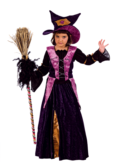 Disfraz BRUJA CHISTERA NIÑA