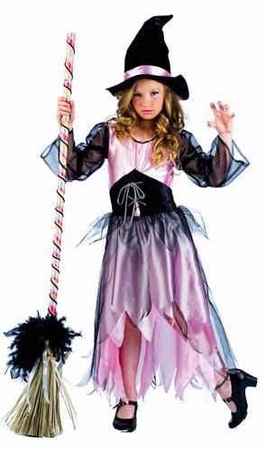 Disfraz BRUJA ROSA