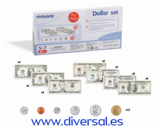 DOLAR SET 28 BILLETES + 72 MONEDAS