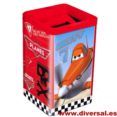 Cubilete Metalico Aviones Disney