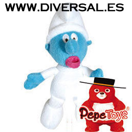 Peluche Supersoft Bebé Pitufo Los Pitufos (32 cm)