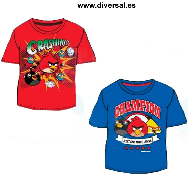 Camiseta Surtida Angry Birds Surtida