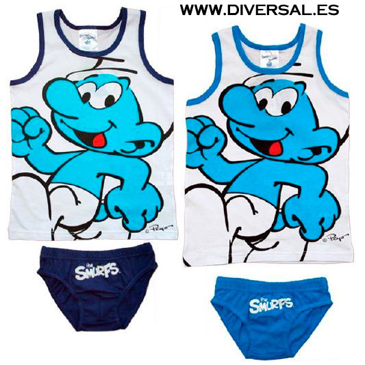 Conjunto Interior Los Pitufos (Surtido)