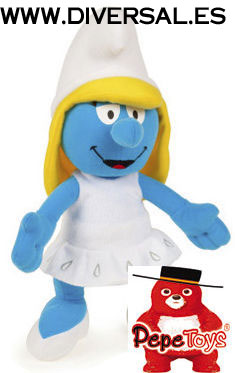 Peluche Pitufina Los Pitufos (70 cm)