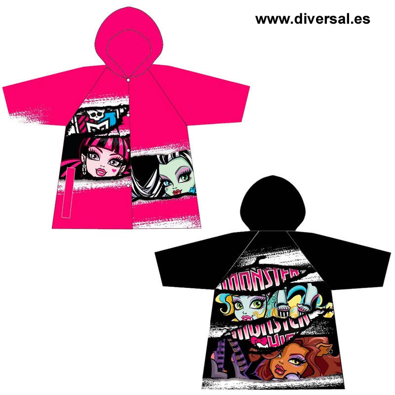 impermeable monster high