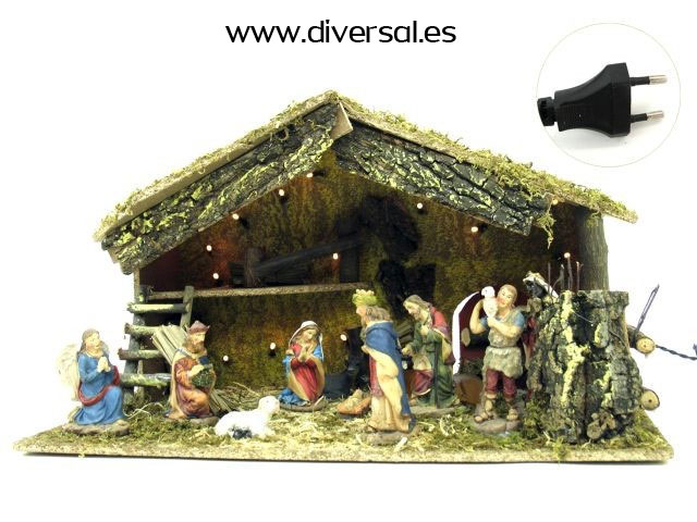 PORTAL 11 FIGURAS POLIRESINA