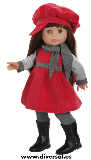 SOY TU MORENA CONJUNTO ROJO Y GRIS