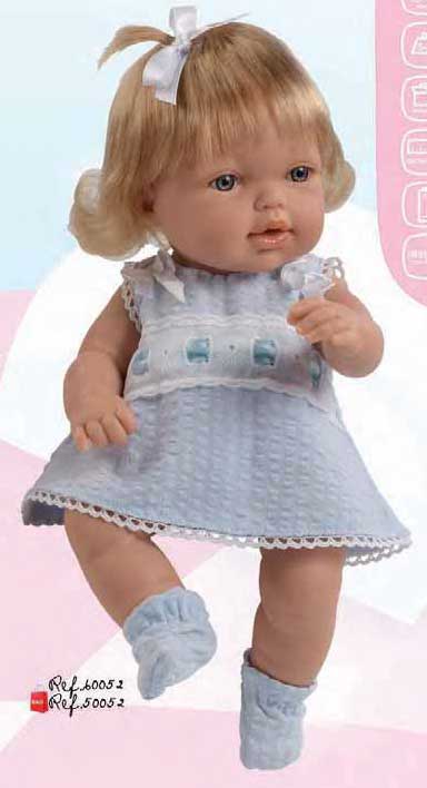 RUBIA VESTIDO AZUL EN BOLSA DE PLASTICO