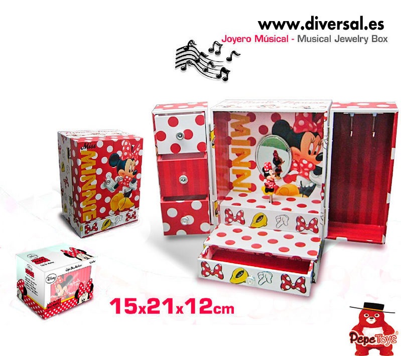 Joyero Musical Minnie Mouse