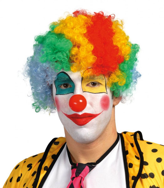 peluca payaso