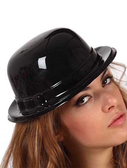 sombrero negro chica