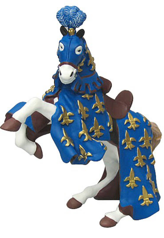 CABALLO DEL PRíNCIPE FELIPE AZUL
