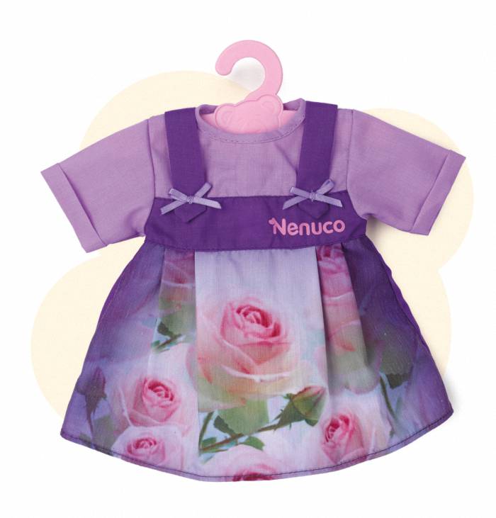 nenuco ropita percha morada