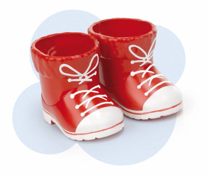 botas rojas