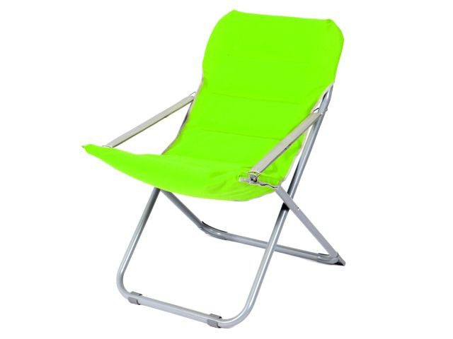 SILLA ESTUDIO HIERRO Y LONA VERDE