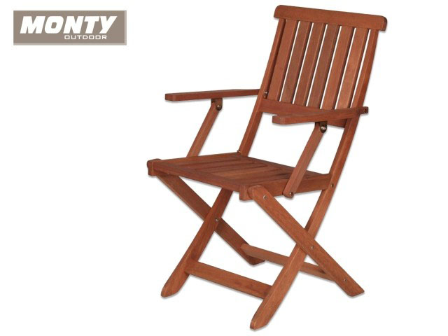 SILLA MADERA CON BRAZOS MERANTI