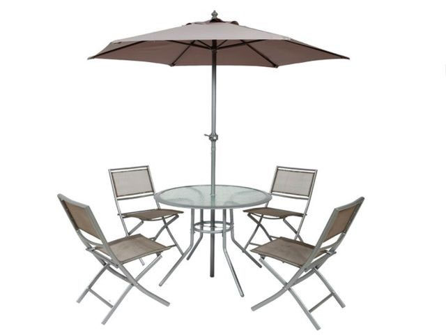 S/6 PIEZAS PALMA BEIG