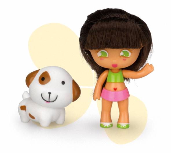 BARRIGUITAS NIÑA CON MASCOTA PERRO