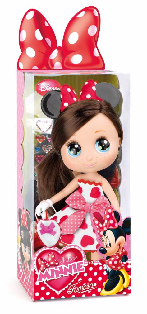 I LOVE MINNIE MUÑECA