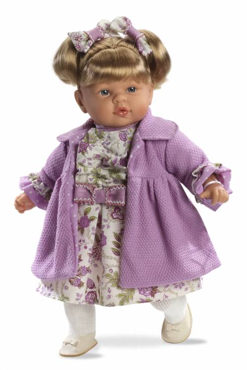 DENNIS RETRO CON CONJUNTO LILA EN BOLSA