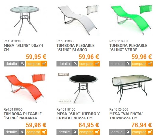 muebles dE terraza