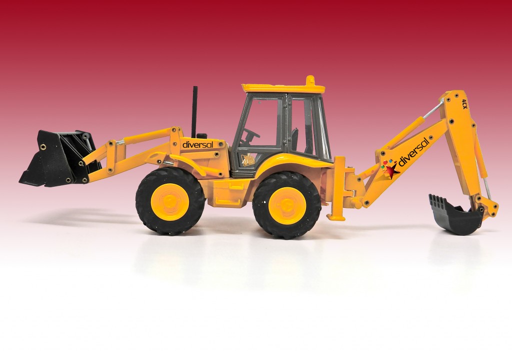 EXCAVADORA AMARILLA LATERAL