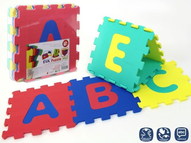 Alfombras Puzzle Letras