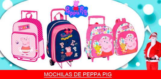 mochilas peppa pig