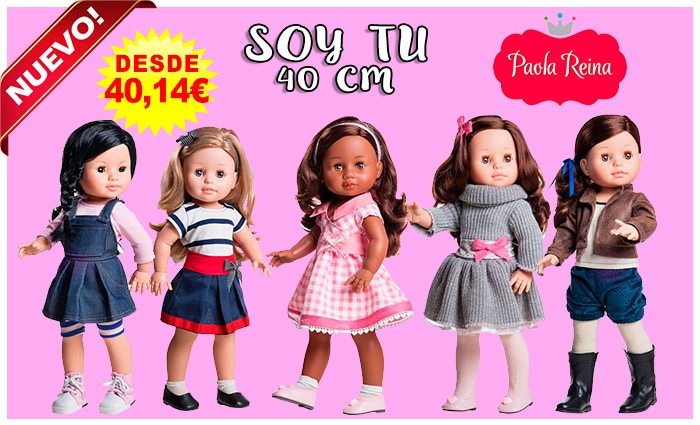 Muñeca Paola Reina 45 cm - Soy tú - Emma Comunión - Dolls And Dolls -  Tienda de Muñecas de Colección